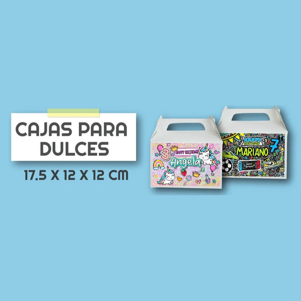 Cajitas para Dulces